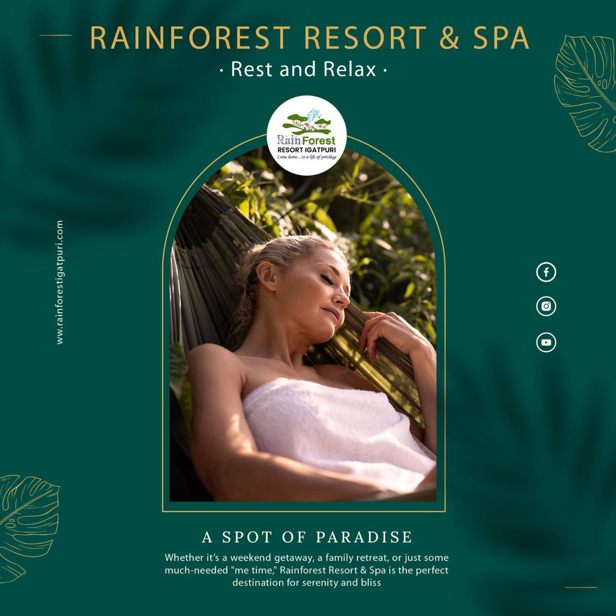 Rainforest Resort And Spa, Igatpuri -Nature'S Luxury Awaits Экстерьер фото